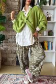 Big Softie Batwing Or Butterfly Knit Olive